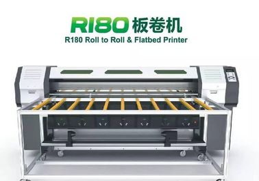 الصين الأشعة فوق البنفسجية آلة طابعة hybird لون CMYK الأبيض للطباعة لوحة بولي كلوريد الفينيل المزود